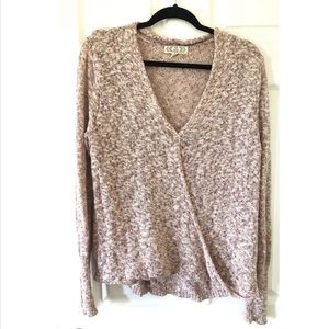 Size L sweater- Pink Rose